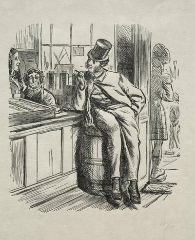 Ce qui est arrivé après avoir tué un oncle riche un Noël - Charles Samuel Keene