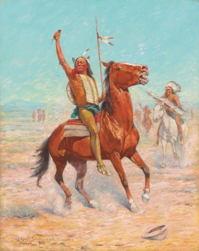 Le cuir chevelu, 1912 - Charles Schreyvogel