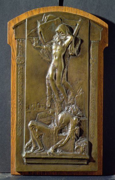 La mort et la jeune fille, vers 1911-12 - Charles Sergeant Jagger