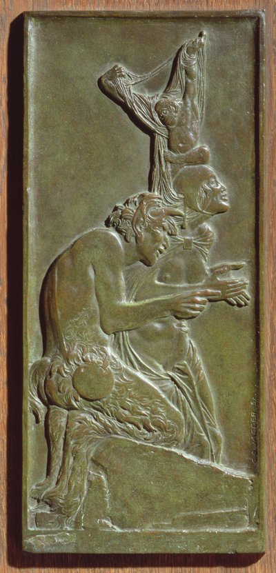Nymphe et satyre, vers 1930 - Charles Sergeant Jagger