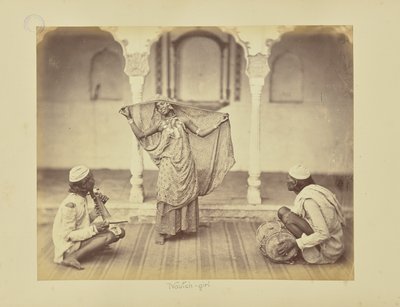 Nautch - fille - Charles Shepherd