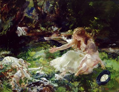 ...et les fées ont emporté leurs vêtements - Charles Sims