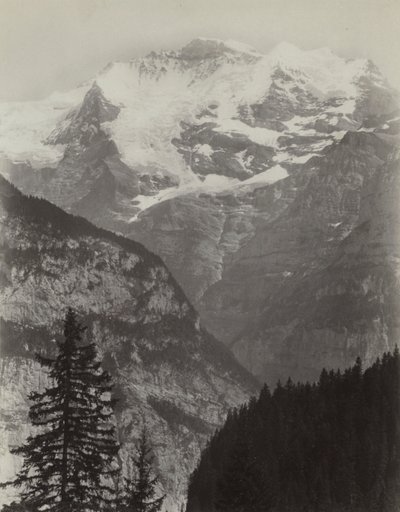 Jungfrau, vue de Mürren, Suisse - Charles Soulier