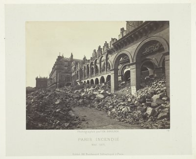 Incendie de Paris (Ministère des Finances) - Charles Soulier