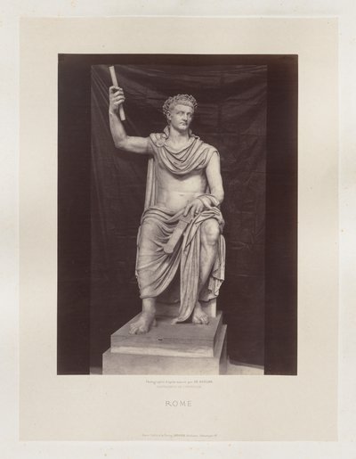 Statue de Tibère, Vatican - Charles Soulier
