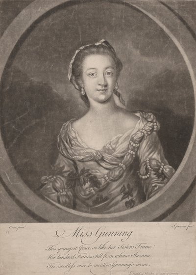 Mlle Catharine Gunning - Charles Spooner