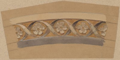 Étude pour un dessin de bordure - Charles Sprague Pearce