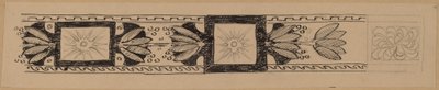 Étude pour un dessin de bordure - Charles Sprague Pearce