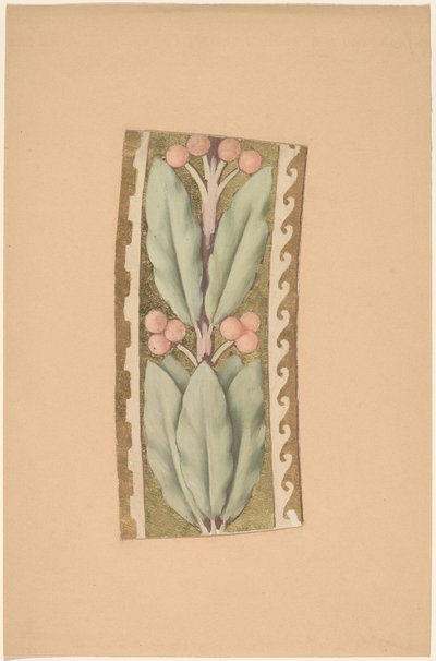 Étude pour un dessin de bordure - Charles Sprague Pearce