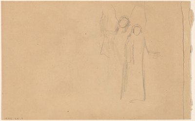 Étude de figures [verso] - Charles Sprague Pearce
