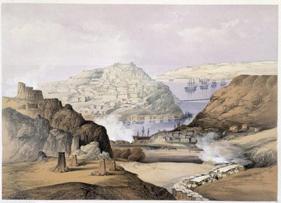 Ville de Sébastopol dans « Sébastopol » par Ch. Hardinge. Litho par Vincent Brooks, d. Londres 1855 Henry Graves. - Charles Stewart Hardinge