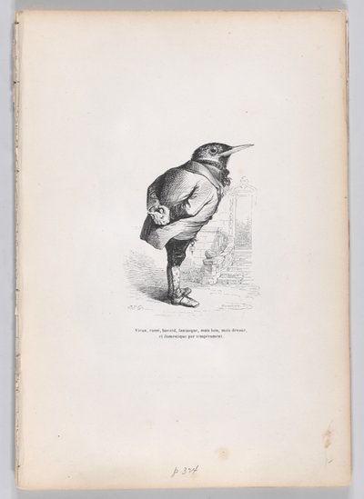 Vieux, cassé, haggard, fantasque, mais bon, dévoué et domestique par tempérament, vers 1837-47 - Charles Tamisier