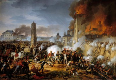 Attaque et capture de Ratisbonne par le maréchal Lannes le 23/04/1809 - Charles Thevenin