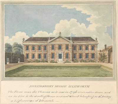 Maison de Shrewsbury, Isleworth, Middlesex - Charles Tomkins