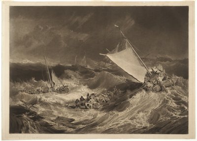 Un naufrage - Charles Turner
