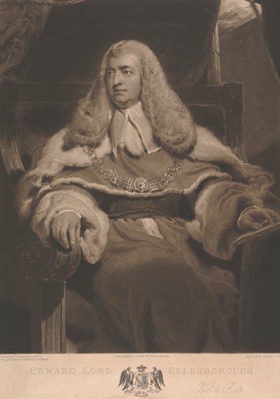Edward Law, 1er baron Ellenborough - Charles Turner