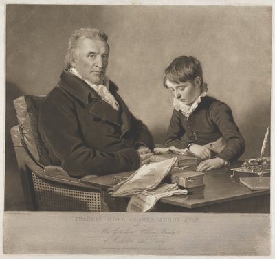 Francis Noel Clark Mundy et son petit-fils, William - Charles Turner