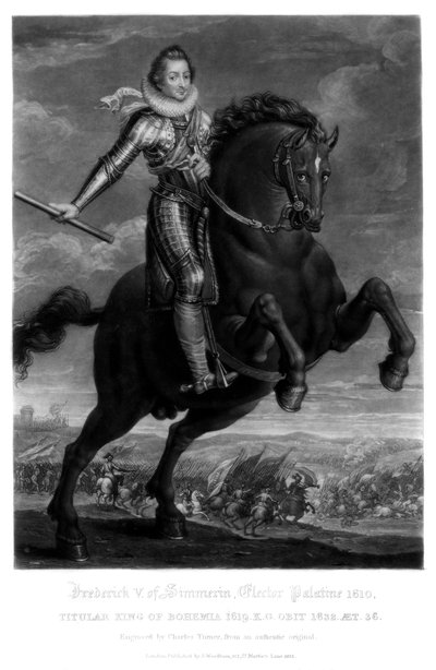 Frédéric V, électeur palatin, 1816 - Charles Turner