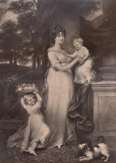 Maria Scott-Waring et ses filles - Charles Turner