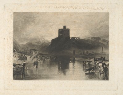Château de Norham, sur la rivière Tweed - Charles Turner
