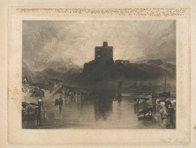 Château de Norham, sur la rivière Tweed - Charles Turner