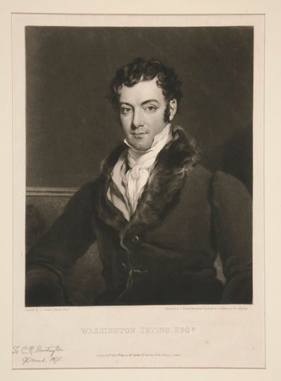 Washington Irving, Esq. - Charles Turner