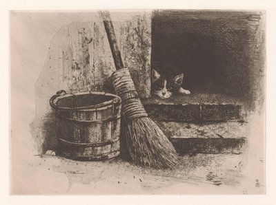 Chat et souris - Charles Verlat