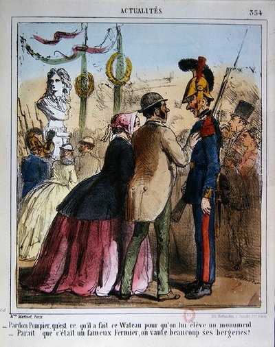 Caricature se moquant de l