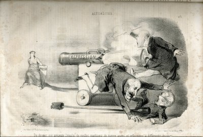 Illustration de Charles Vernier (? -1887) dans Le Charivari - Charles Vernier
