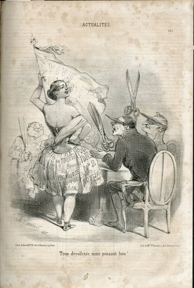 Illustration de Charles Vernier (? -1887) dans Le Charivari - Charles Vernier