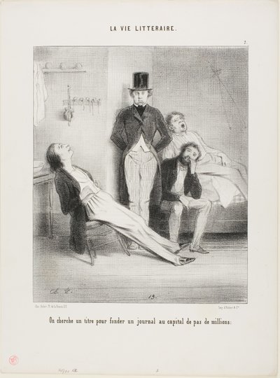 La vie littéraire - Charles Vernier