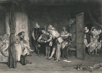 Christopher Sly La Mégère apprivoisée, vers 1870 - Charles W. Sharpe