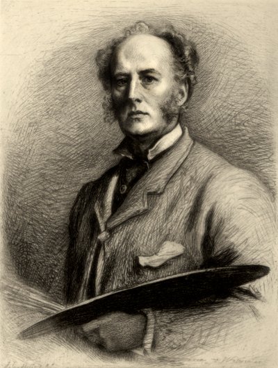 John Everett Millais, artiste britannique, vers 1880-1882 - Charles Waltner