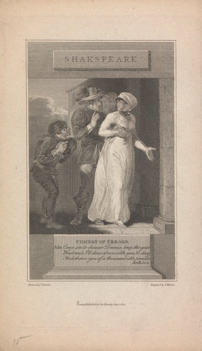 La Comédie des erreurs, Acte II Sc. 2 - Charles Warren
