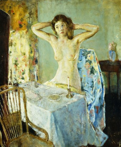 La coiffeuse - Charles Webster Hawthorne
