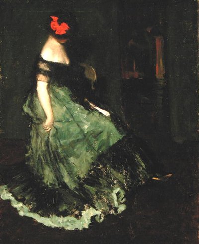 Le Nœud Rouge, vers 1902 - Charles Webster Hawthorne