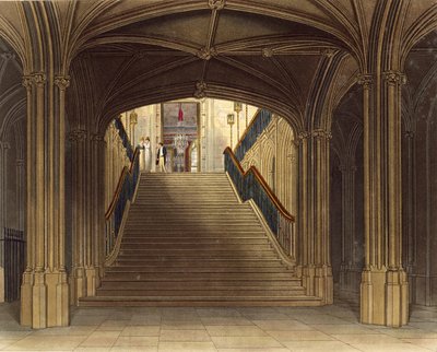 Un Escalier, Château de Windsor, de 