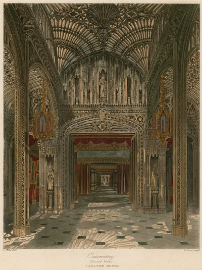 Conservatoire, Carlton House, Londres - Charles Wild
