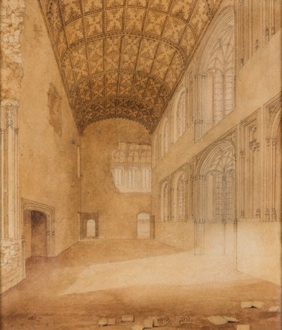 Crosby Hall (No.1), c1818 - Charles Wild