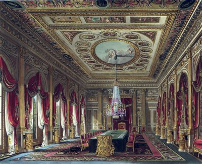La salle du trône, Carlton House, de 