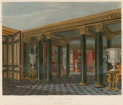 Le vestibule inférieur, Carlton House, Londres - Charles Wild