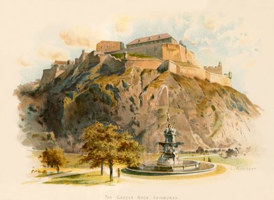 Le Rocher du Château, Édimbourg - Charles Wilkinson