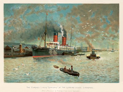 Le paquebot Cunard 