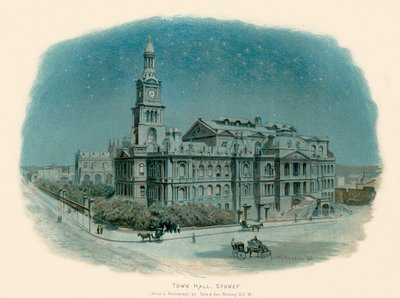 Hôtel de ville, Sydney - Charles Wilkinson