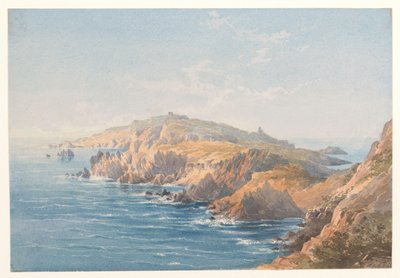 Paysage côtier en Corse - Charles William Meredith van de Velde