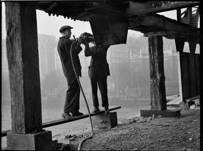 Démolition du pont de Waterloo, Lambeth, Greater London Authority, 1936 - Charles William Prickett