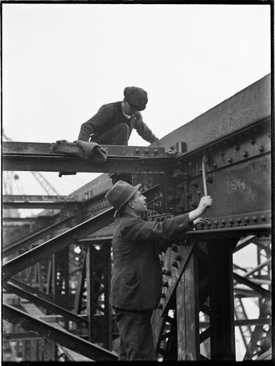 Démolition du pont de Waterloo, Lambeth, Greater London Authority, 1936. - Charles William Prickett