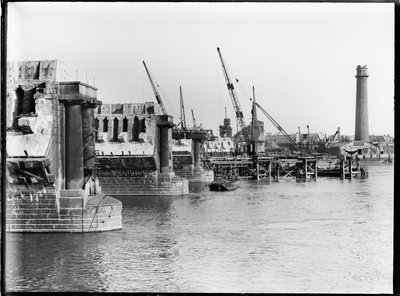 Démolition du pont de Waterloo, Lambeth, Greater London Authority, 1936 - Charles William Prickett