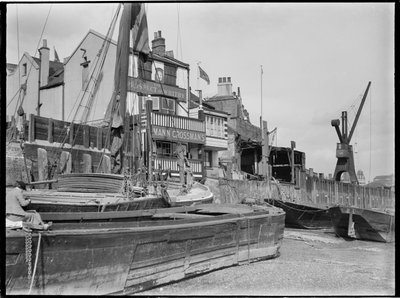 Prospect of Whitby, Wapping Wall, Wapping, Tower Hamlets, Greater London Authority, années 1930 - Charles William Prickett