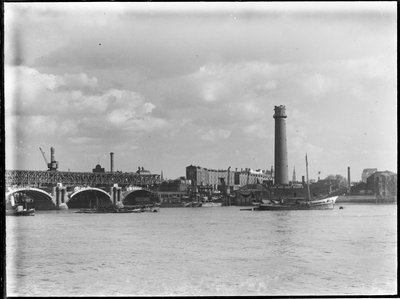 Tour de Tir et Usine de Plomb, Belvedere Road, Lambeth, Greater London Authority, 1936 - Charles William Prickett